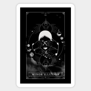 Minor Illusion Dnd Tarot Card Dungeons and Dragons 5e Magnet